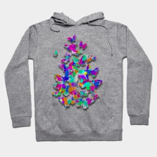 Flutter of Color Hoodie